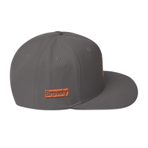 Bravely Mini-Logo Snapback Hat