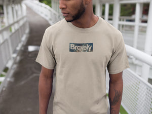Bravely Box Logo Galaxy T-Shirt